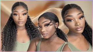 How To: Curly Baby Hairs +13X4 Hd Lace Frontal Wig As Low As $55.86! Ft. Larima Hair