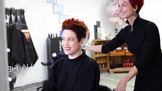 Extreme Pixie Cut Makeover |  Short Haircut 2022 |  Hair Transformation By Anja Herrig, Hairundmehr