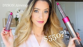 $550 Dyson Airwrap Hair Styler Full Review & Demo