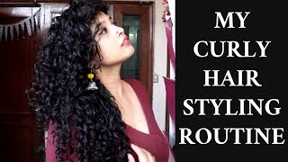 My Curly Hair Styling Routine: Volume And Definition!