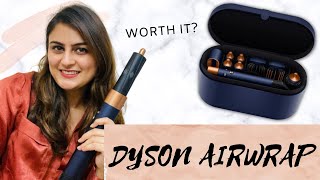 Dyson Airwrap Unboxing | Navy Blue Airwrap Complete Hair Styler Gifting Edition | Dyson Review
