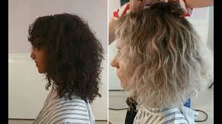 How To Easy Bob Haircut For Curly Hair - Curly Bob Hairstyles