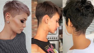 Very Cute & Awesome Short Pixie Bob Haircuts Designs Ideas For Women'S