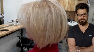 Bob Haircut-How To Make A Light Layered Haircut