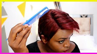 Affordable Pixie Cut Wig No Frontal No Closure Wig Of The Week