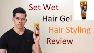 Set Wet Hair Gel Hair Styling Review | Great Pre Styler | Max Volume Boost
