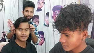 Curly To Straight Hair Transformation || Hair Styler Gulbahar || Best Curly Hair Transformation 2022