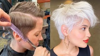 Pixie Cuts For Every Kind Of Hair Texture | Women Short Pixie Haircut Transformation 2022
