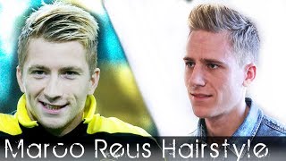 Soccer Player Haircut | Marco Reus Hair Inspired | Bleaching, Highlights & Hair Styling