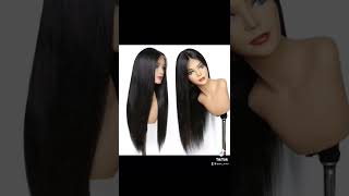 Natural Black Straight Human Hair 13X4 Transparent Lace Front Wigs Wholesale Human Hair Wig Vendors