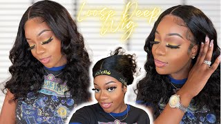 Get This Now‼️*Detailed* Loose Deep Closure Wig Install | Wignee Hair | Iamsimonec