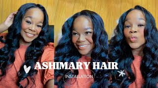 Hd Lace Body Wave Wig | Ashimary Hair Install