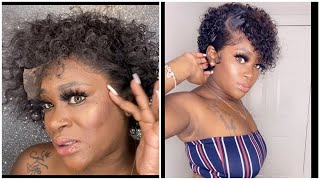 From Little Richard To Hustler Berry| Pixie Short Cut Curly Wig|Dorhair