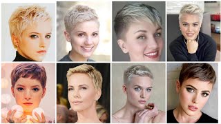 Women'S Latest Super Short Pixie Haircut Ideas Amazing Style#2022