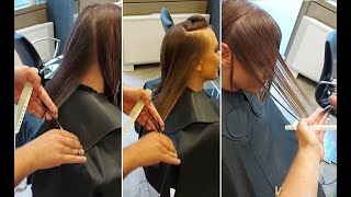 Long Layered Bob Haircut For Women Full Tutorial Step By Step | How To Cut Layers