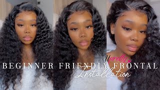 Tried Curling My Baby Hairs| Beginner Friendly Install | Hd Lace | Ft Upretty Hair