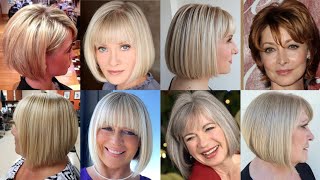 35 Most Requested Bob Haircuts For Women Over 40 That Are Totally Hot Right Now