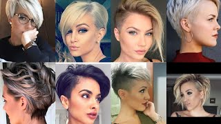 Women Pinterest  Pixie Haircut Ideas Most Viral 20-2022 | Boy Cut For Girls |Pixie Bob