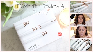 Whirl Trio T3 Hair Styler Unboxing Review And Demo | First Impressions | Amellia Mae