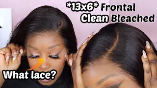 Ultra Clean Bleached 13X6 Frontal Wig | Most Realistic Hd Lace Wig | Hairvivi