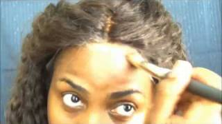 Glueless No Tape Lace Wig Tutorial