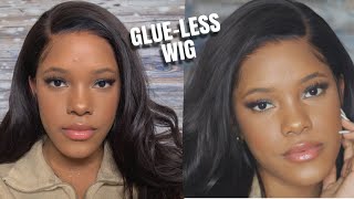 How To Apply A Glue-Less Invisible Lace Wig Ft. Afsisterwig