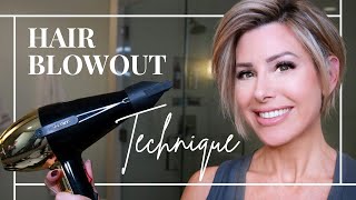 How To Add Volume To Thin Hair | Blowout Techniques For A Voluminous Look | Dominique Sachse