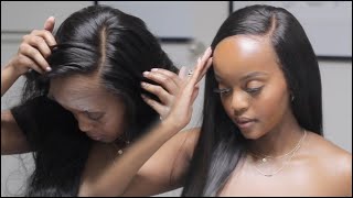 3-Steps Glueless Wig Install For Summer| Hairvivi Hd Lace Front Wig