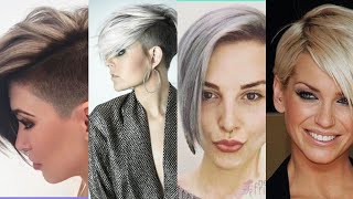 Women Short Golden Pixie Haircuts 2022 | Papular Short Fine Pixie Haircut