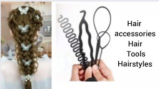 Amazing Tricky Hairstyling! Tool!! Hair Accessories Topsy Tail Hairstyles #Hairstyles☑️