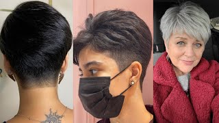 Cute & Stylish Short Pixie Haircut Style/Amazing Pixie Haircut Designs For Over 30 Age Women'S