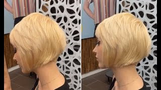 Short Layered Bob Haircut & Hairstyles For Women | Short Pixie Cut | Craft Hair Cutting Techniques