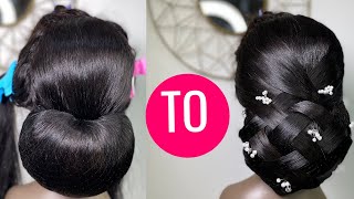 Bridal Hair Styling //Creating Criss-Cross Hairstyling For Wedding