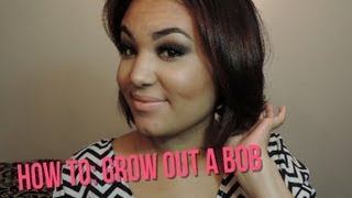 How To: Grow Out A Bob Haircut + 1 Year Hair Update!!