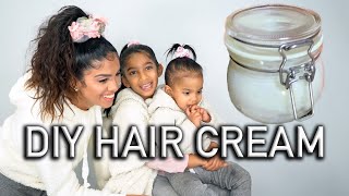 Organic Home Made Shea Butter Hair Styling Cream - Natural Diy | Ariba Pervaiz
