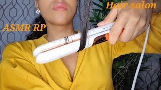 Asmr Hair Salon Roleplay | Trimming / Cutting Your Hair | Hair Styling |