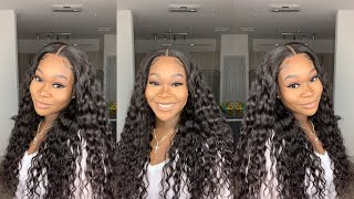 Omg This Hair! Glueless 5X5 Hd Lace Wig Install Ft. Wiggins Hair
