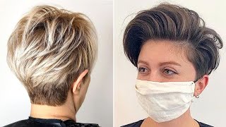 10+ Elegant Short Hairstyles For Women Over 50 | Latest Short Pixie Haircuts