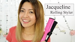 Jacqueline Rolling Hair Styler Review & Demo - Instyler Dupe By Gen-Zel De Las Alas