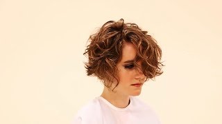 Pixie Cut For Curly Hair Tutorial