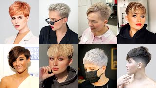 Short Pixie Haircuts For Women With Fine Hair 2022 | Best Short Haircut