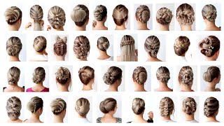   Easy Diy Elegant Hairstyles Compilation  Hairstyle Transformations