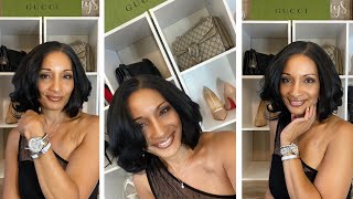 Bobbi Boss Natalia |13X7 Hd Transparent Lace Frontal Wig Under $50 | No Glue/ Plucking/ Cut Lace Go