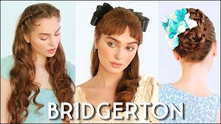 Daphne "Bridgerton" Hairstyles Modern Regency Hair Tutorial