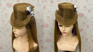 Beautiful Hairstyle For Girls By Irfan Ansari | Simple Hairstyle For Indian Wedding | Het Hairstyle