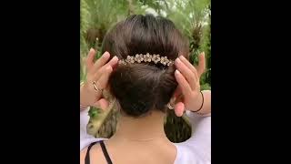 Self Hairstyle For Girls | Easy And Quick Hairstyle For Everyday | Hair Style Girl | हेयरस्टाइल