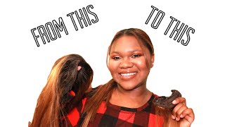 How To: Turn A Wig Into Clip-In Hair Extensions | Recycle Old Wigs! Sequoia Danielle