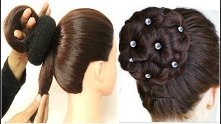 Amazing Juda Hairstyle For Bridal || Wedding Hairstyle || Hair Style Girl || Simple Hairstyle