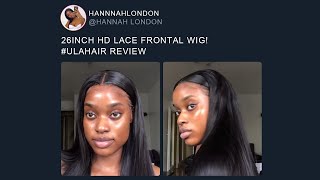 The Hd Lace Is Everything!Tutorial How To Quick Install Lace Frontal Wig? Super Pretty By #Ulahair.
