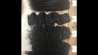 Virgin Remy, Human Indian Hair Raw Temple Donated--Manufacturer-Prarvi Hair Extensions
